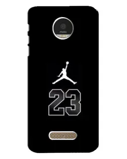 Чехол для Motorola MOTO Z с картинкой «Jordan Flight 23»