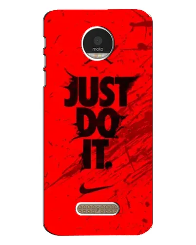 Чехол для Motorola MOTO Z с картинкой «Nike Just Do It» Чехол для Motorola MOTO Z с картинкой «Nike Just Do It»