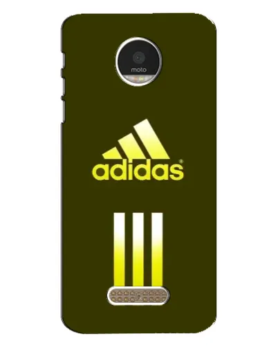 Чехол для Motorola MOTO Z с картинкой «Оливковый градиент Adidas»