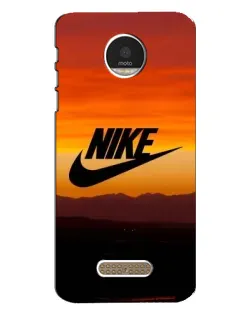 Чехол для Motorola MOTO Z с картинкой «Nike — вечерний горизонт» Чехол для Motorola MOTO Z с картинкой «Nike — вечерний горизонт»