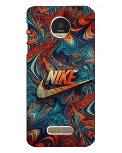 Чехол для Motorola MOTO Z с картинкой «Nike в абстракции» Чехол для Motorola MOTO Z с картинкой «Nike в абстракции»