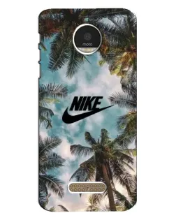 Чехол для Motorola MOTO Z с картинкой «Тропический принт Nike» Чехол для Motorola MOTO Z с картинкой «Тропический принт Nike»