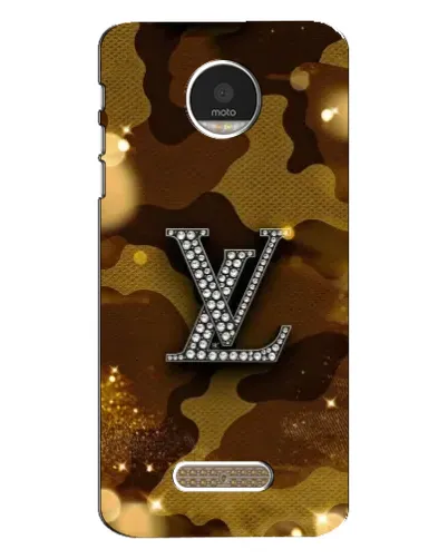Чехол для Motorola MOTO Z с картинкой «Камуфляжный Louis Vuitton»