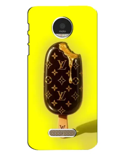 Чехол для Motorola MOTO Z с картинкой «Мороженое от LV»