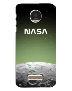 Чехол для Motorola MOTO Z с картинкой «NASA — лунный градиент» Чехол для Motorola MOTO Z с картинкой «NASA — лунный градиент»
