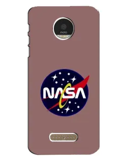 Чехол для Motorola MOTO Z с картинкой «NASA — ретро космос» Чехол для Motorola MOTO Z с картинкой «NASA — ретро космос»