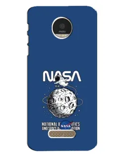 Чехол для Motorola MOTO Z с картинкой «NASA — лунная миссия» Чехол для Motorola MOTO Z с картинкой «NASA — лунная миссия»
