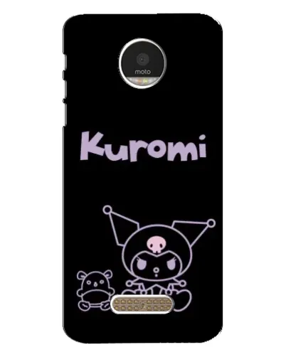Чехол для Motorola MOTO Z с картинкой «Kuromi — черный минимализм» Чехол для Motorola MOTO Z с картинкой «Kuromi — черный минимализм»