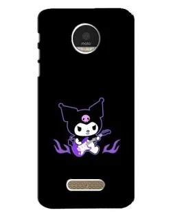 Чехол для Motorola MOTO Z с картинкой «Электрическая Kuromi» Чехол для Motorola MOTO Z с картинкой «Электрическая Kuromi»