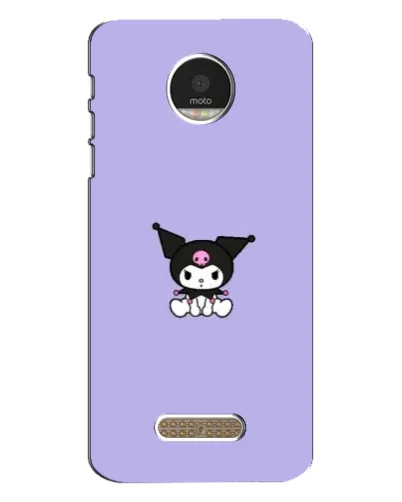 Чехол для Motorola MOTO Z с картинкой «Kuromi — фиолетовый минимализм» Чехол для Motorola MOTO Z с картинкой «Kuromi — фиолетовый минимализм»