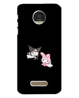 Чехол для Motorola MOTO Z с картинкой «My Melody и Kuromi» Чехол для Motorola MOTO Z с картинкой «My Melody и Kuromi»
