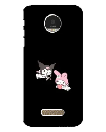 Чехол для Motorola MOTO Z с картинкой «My Melody и Kuromi» Чехол для Motorola MOTO Z с картинкой «My Melody и Kuromi»