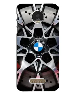 Чехол для Motorola MOTO Z с картинкой «BMW — деталь диска»