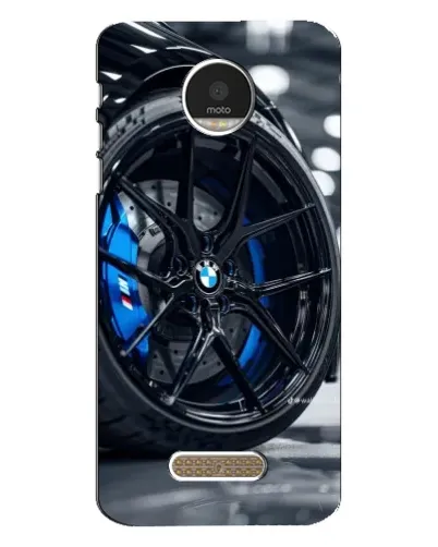 Чехол для Motorola MOTO Z с картинкой «Колесо BMW вблизи» Чехол для Motorola MOTO Z с картинкой «Колесо BMW вблизи»