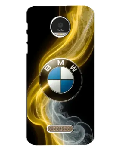 Чехол для Motorola MOTO Z с картинкой «Золотистый дым BMW» Чехол для Motorola MOTO Z с картинкой «Золотистый дым BMW»