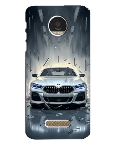 Чехол для Motorola MOTO Z с картинкой «BMW в свете фар» Чехол для Motorola MOTO Z с картинкой «BMW в свете фар»