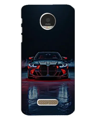 Чехол для Motorola MOTO Z с картинкой «BMW на мокрой дороге» Чехол для Motorola MOTO Z с картинкой «BMW на мокрой дороге»