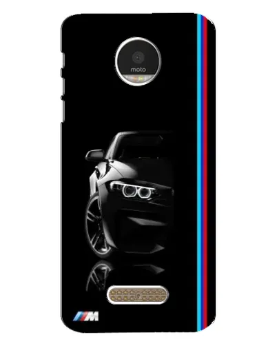 Чехол для Motorola MOTO Z с картинкой «Силуэт BMW в темноте» Чехол для Motorola MOTO Z с картинкой «Силуэт BMW в темноте»
