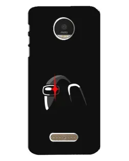 Чехол для Motorola MOTO Z с картинкой «Among Us шлем» Чехол для Motorola MOTO Z с картинкой «Among Us шлем»