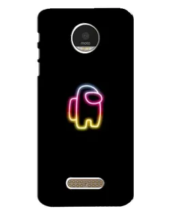Чехол для Motorola MOTO Z с картинкой «Among Us градиент»