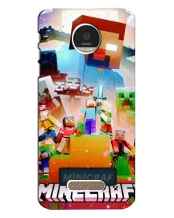 Чехол для Motorola MOTO Z с картинкой «Minecraft герои игры» Чехол для Motorola MOTO Z с картинкой «Minecraft герои игры»