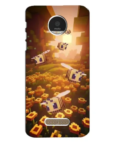 Чехол для Motorola MOTO Z с картинкой «Поле подсолнухов»