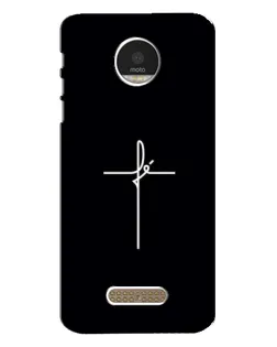 Чехол для Motorola MOTO Z с картинкой «Тонкий крест» Чехол для Motorola MOTO Z с картинкой «Тонкий крест»