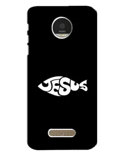 Чехол для Motorola MOTO Z с картинкой «Рыба Jesus» Чехол для Motorola MOTO Z с картинкой «Рыба Jesus»