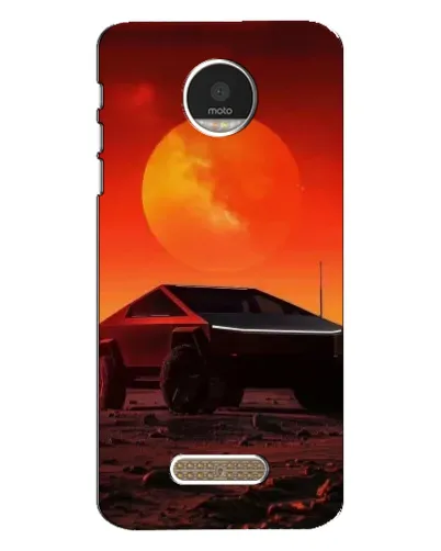Чехол для Motorola MOTO Z с картинкой «Cybertruck на Марсе» Чехол для Motorola MOTO Z с картинкой «Cybertruck на Марсе»