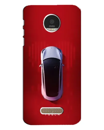 Чехол для Motorola MOTO Z с картинкой «Tesla Top View» Чехол для Motorola MOTO Z с картинкой «Tesla Top View»