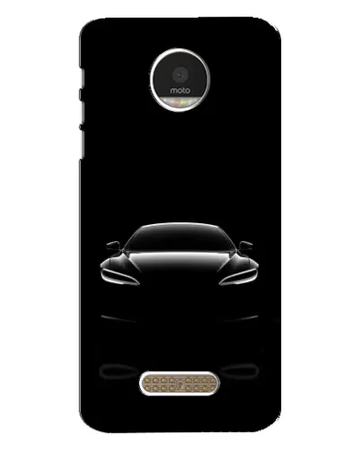 Чехол для Motorola MOTO Z с картинкой «Силуэт Tesla Night» Чехол для Motorola MOTO Z с картинкой «Силуэт Tesla Night»
