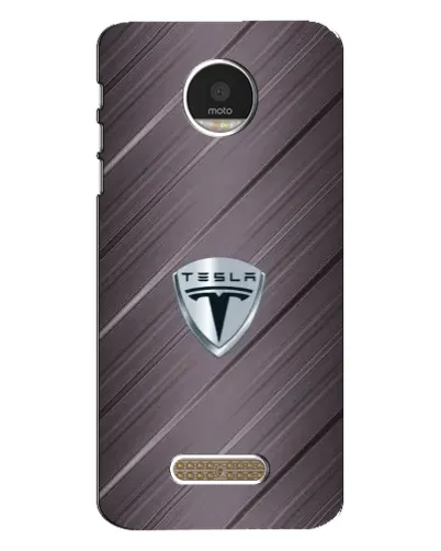 Чехол для Motorola MOTO Z с картинкой «Металлическая текстура Tesla» Чехол для Motorola MOTO Z с картинкой «Металлическая текстура Tesla»