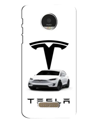 Чехол для Motorola MOTO Z с картинкой «Tesla White Style» Чехол для Motorola MOTO Z с картинкой «Tesla White Style»