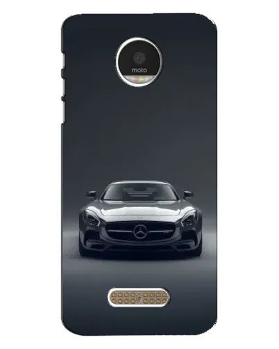Чехол для Motorola MOTO Z с картинкой «Mercedes на черном» Чехол для Motorola MOTO Z с картинкой «Mercedes на черном»