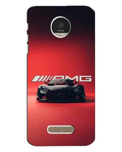 Чехол для Motorola MOTO Z с картинкой «Mercedes AMG — красная линия» Чехол для Motorola MOTO Z с картинкой «Mercedes AMG — красная линия»