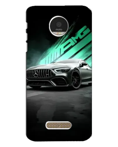 Чехол для Motorola MOTO Z с картинкой «Темный Mercedes AMG» Чехол для Motorola MOTO Z с картинкой «Темный Mercedes AMG»