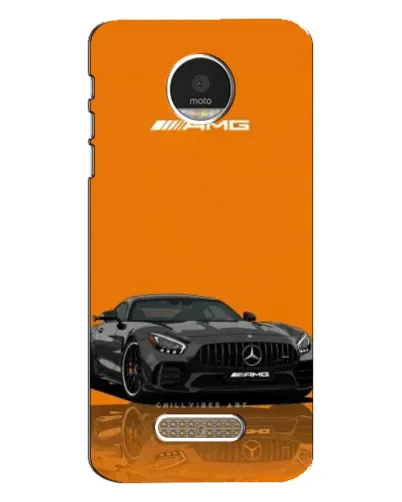Чехол для Motorola MOTO Z с картинкой «Оранжевый Mercedes AMG» Чехол для Motorola MOTO Z с картинкой «Оранжевый Mercedes AMG»
