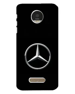 Чехол для Motorola MOTO Z с картинкой «Mercedes классический лого»