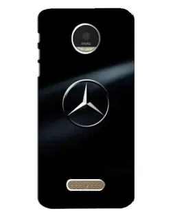 Чехол для Motorola MOTO Z с картинкой «Mercedes на металле» Чехол для Motorola MOTO Z с картинкой «Mercedes на металле»