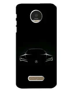 Чехол для Motorola MOTO Z с картинкой «Mercedes — силуэт авто» Чехол для Motorola MOTO Z с картинкой «Mercedes — силуэт авто»