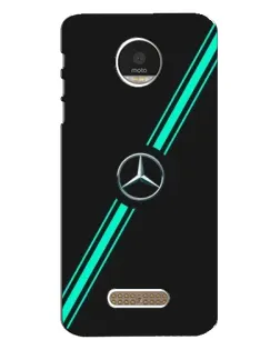 Чехол для Motorola MOTO Z с картинкой «Спортивные линии Mercedes» Чехол для Motorola MOTO Z с картинкой «Спортивные линии Mercedes»