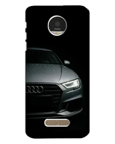 Чехол для Motorola MOTO Z с картинкой «Audi — детализация кузова» Чехол для Motorola MOTO Z с картинкой «Audi — детализация кузова»