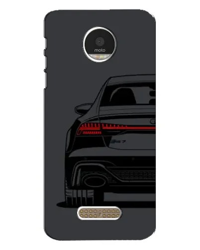 Чехол для Motorola MOTO Z с картинкой «Задняя часть Audi — арт» Чехол для Motorola MOTO Z с картинкой «Задняя часть Audi — арт»
