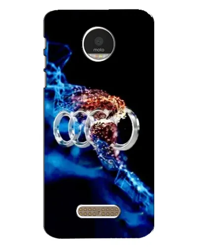 Чехол для Motorola MOTO Z с картинкой «Энергия лого Audi» Чехол для Motorola MOTO Z с картинкой «Энергия лого Audi»