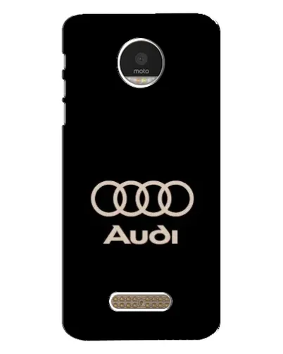 Чехол для Motorola MOTO Z с картинкой «Audi — золотой логотип» Чехол для Motorola MOTO Z с картинкой «Audi — золотой логотип»