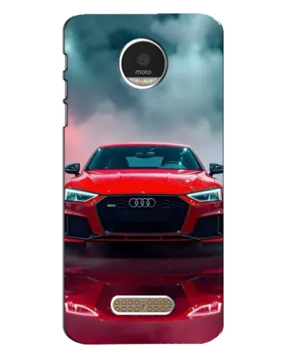 Чехол для Motorola MOTO Z с картинкой «Audi RS — красный стиль» Чехол для Motorola MOTO Z с картинкой «Audi RS — красный стиль»