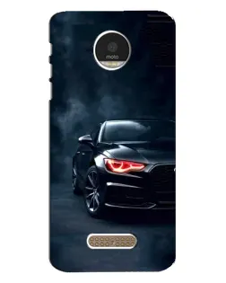 Чехол для Motorola MOTO Z с картинкой «Audi — хищный взгляд»