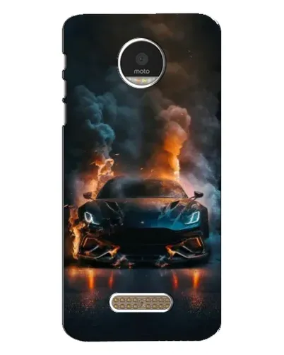 Чехол для Motorola MOTO Z с картинкой «Lamborghini дымная эстетика» Чехол для Motorola MOTO Z с картинкой «Lamborghini дымная эстетика»