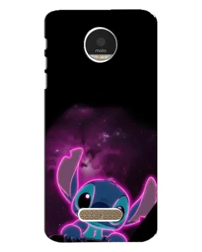 Чехол для Motorola MOTO Z с картинкой «Неоновый Stitch» Чехол для Motorola MOTO Z с картинкой «Неоновый Stitch»