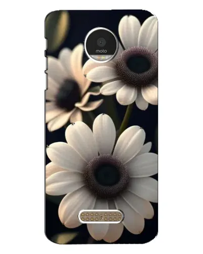 Чехол для Motorola MOTO Z с картинкой «Белые маргаритки макро» Чехол для Motorola MOTO Z с картинкой «Белые маргаритки макро»